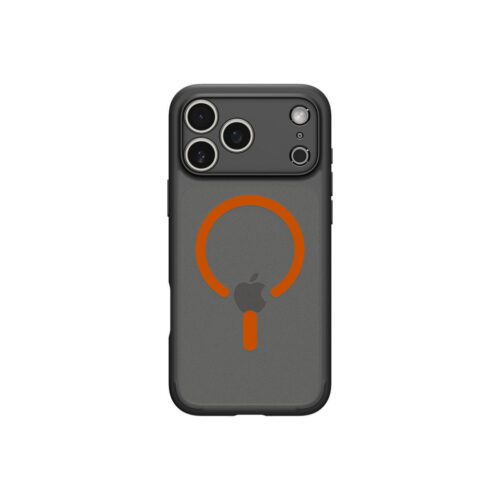 Kryt pro iPhone 17 Pro Max Spigen Ultra Hybrid MagSafe - černý mráz oranžový