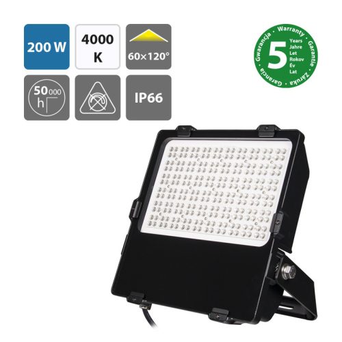 LED reflektor McLED Delta 200 200W 25700lm 4000K IP66 ML-511.731.28.4 - Obrázek 2