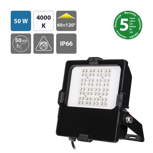 LED reflektor McLED Delta 50 50W 6200lm 4000K IP66 ML-511.701.28.4 - Obrázek 2