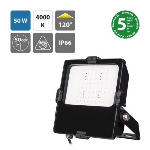 LED reflektor McLED Delta 50 50W 6400lm 4000K IP66 ML-511.701.28.0 - Obrázek 2