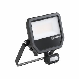 LED reflektor s pohybovým čidlem LEDVANCE FLOODLIGHT černý 41W 5500lm 3000K teplá bílá IP65
