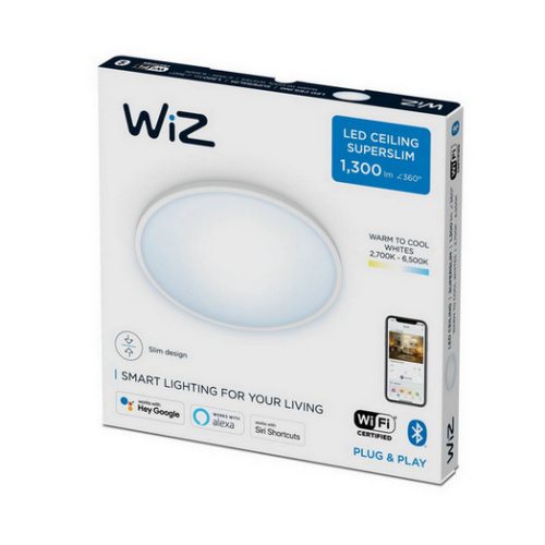 LED stropní svítidlo WiZ Super Slim 14W 2700-6500K bílá - Obrázek 2
