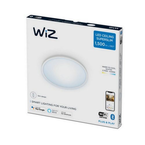 LED stropní svítidlo WiZ Super Slim 16W 2700-6500K bílá - Obrázek 2