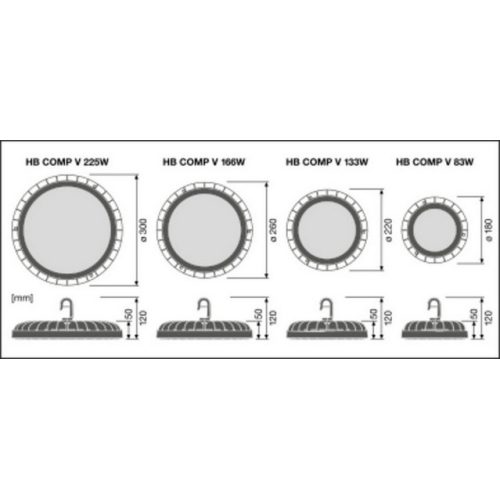 LED svítidlo LEDVANCE High Bay Value 225W 27000lm 4000K IP65 - Obrázek 2