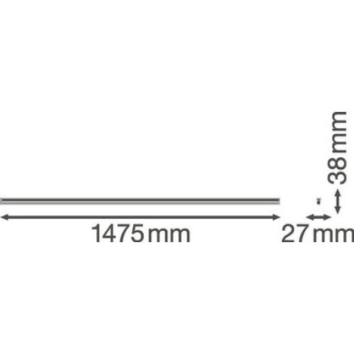 LED svítidlo LEDVANCE Linear Compact Batten 1500mm 25W/4000K neutrální bílá - Obrázek 2