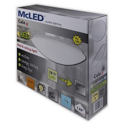 LED svítidlo McLED Cala 18 18W IP44 2700K teplá bílá ML-411.205.32.0 - Obrázek 2