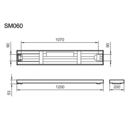 LED svítidlo Philips SM060C LED34S/840 PSU W20L120 34W 3400lm 4000K neutrální bílá UGR<19 - Obrázek 2
