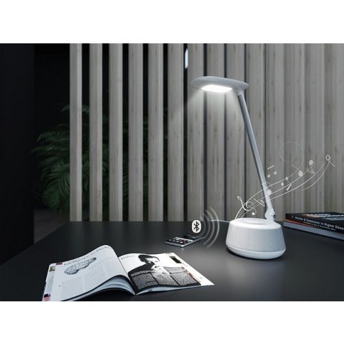 Lampička Panlux MOANA MUSIC LED s bluetooth reproduktorem bílá neutrální PN15300014 - Obrázek 2