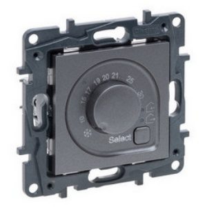 Legrand Niloé Step termostat ocel 863441