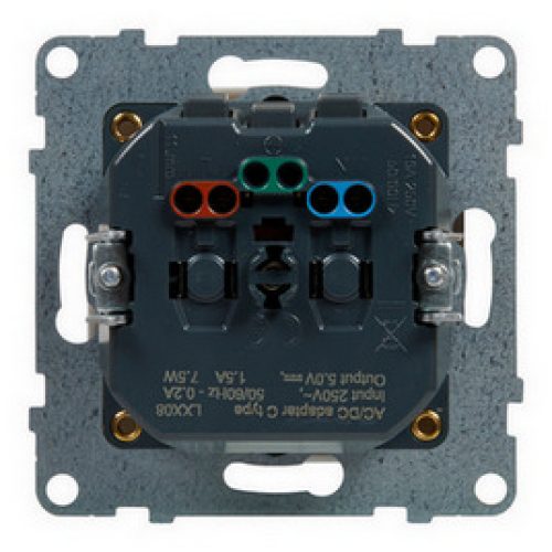 Legrand SUNO zásuvka s USB nabíjením bílá 721189 - Obrázek 2