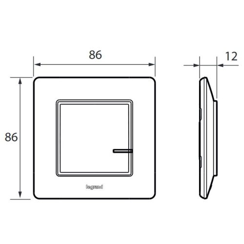 Legrand Valena Life with Netatmo bezdrátový spínač hliník 752385 - Obrázek 2