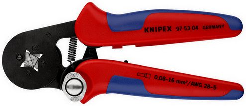 Lisovací/krimpovací kleště Knipex 97 53 04 na dutinky 0