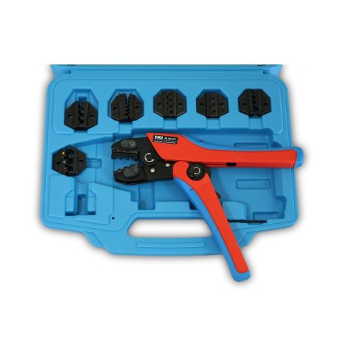 Lisovací/krimpovací kleště set-kleště+7 čelistí NL 246 277 - Obrázek 2
