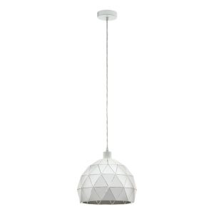 Lustr EGLO Roccaforte 97854 bílá E27 60W