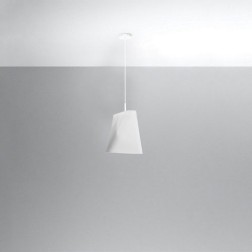 Lustr SOLLUX BLUM 1 bílý E27 1x60W bez žárovky SL.0769 - Obrázek 2