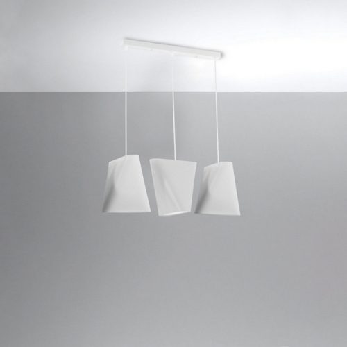 Lustr SOLLUX BLUM 3 bílý E27 3x60W bez žárovky SL.0771 - Obrázek 2