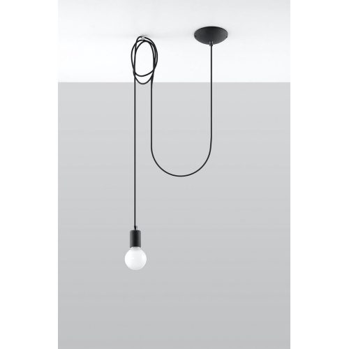 Lustr SOLLUX Edison 1 E27 1x60W bez zdroje SL.0369 - Obrázek 2