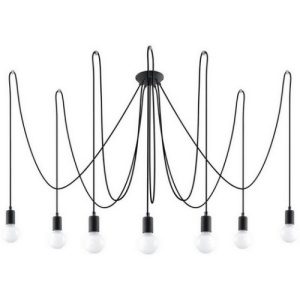 Lustr SOLLUX Edison 7 E27 7x60W bez zdroje SL.0372