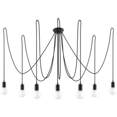 Lustr SOLLUX Edison 7 E27 7x60W bez zdroje SL.0372