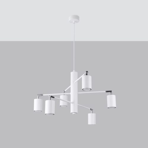 Lustr SOLLUX LEMMI 6 bílý GU10 6x10W bez žárovky SL.1206 - Obrázek 2