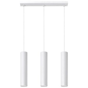 Lustr SOLLUX Lagos 3 GU10 3x40W bez zdroje SL.0325 bílá