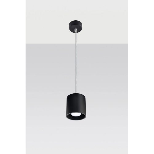Lustr SOLLUX Orbis 1 GU10 1x40W bez zdroje SL.0051 černá - Obrázek 2