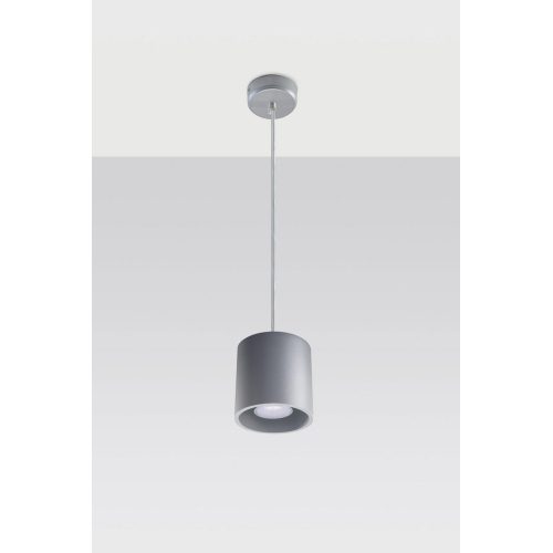 Lustr SOLLUX Orbis 1 GU10 1x40W bez zdroje SL.0052 šedá - Obrázek 2