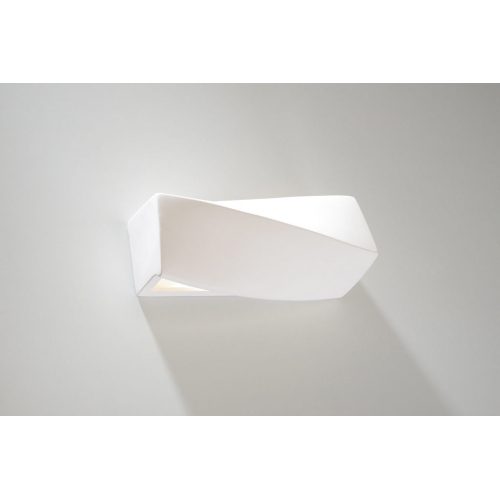 Nástěnné keramické svítidlo SOLLUX Sigma mini E27 1x60W bez zdroje SL.0229 bílá - Obrázek 2