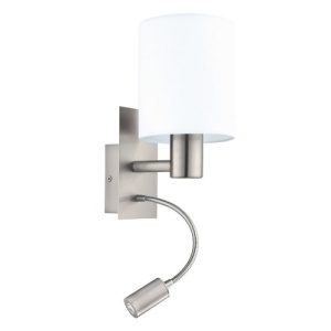 Nástěnné svítidlo EGLO Pasteri 96477 1xE27/40W+LED/3