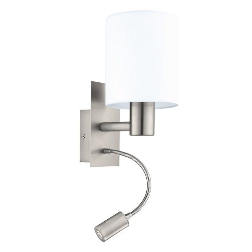 Nástěnné svítidlo EGLO Pasteri 96477 1xE27/40W+LED/3