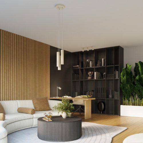 Nástěnné svítidlo SOLLUX KARBON 30 krémová GU10 2x10W bez žárovek SL.1596 - Obrázek 2