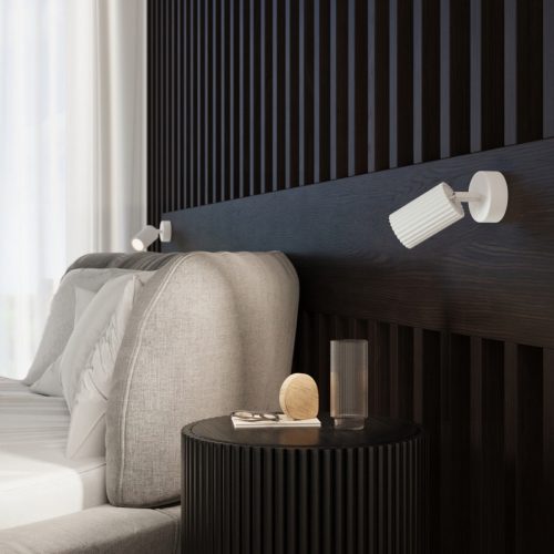 Nástěnné svítidlo SOLLUX KARBON bílá GU10 1x10W bez žárovky SL.1541 - Obrázek 2