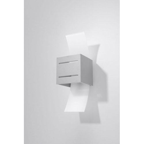 Nástěnné svítidlo SOLLUX Loreto G9 1x40W bez zdroje SL.0202 šedá - Obrázek 2