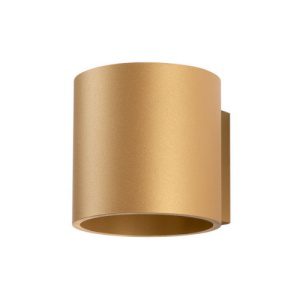 Nástěnné svítidlo SOLLUX ORBIS 1 zlaté G9 1x8W bez žárovky SL.1181