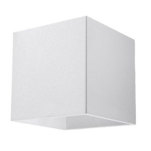 Nástěnné svítidlo SOLLUX Quad 1 G9 1x40W bez zdroje SL.0059 bílá