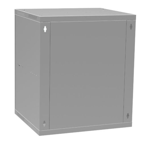 Nástěnný datový rozvaděč 19" výška 12U (621mm) H=450mm Š=520mm šedý Solarix SENSA-L-12U-545-11-G - Obrázek 2