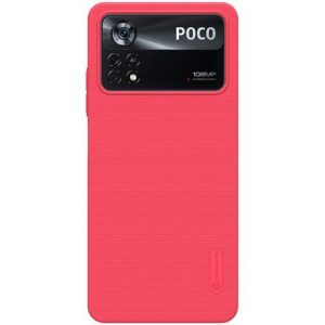Nillkin Super Frosted Kryt pro Poco X4 Pro 5G barva Red