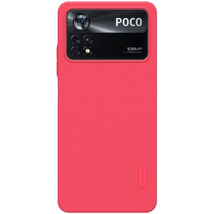 Nillkin Super Frosted Kryt pro Poco X4 Pro 5G barva Red