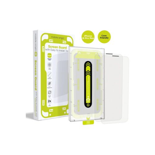 Ochranné sklo pro iPhone 16 Pro Max Mobile Origin Screen Guard - 2ks
