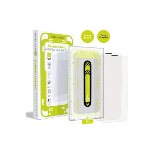 Ochranné sklo pro iPhone 16 Pro Mobile Origin Screen Guard - 2ks