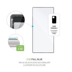 Ochranné tvrzené sklo FIXED Full-Cover pro Samsung Galaxy S24 Ultra