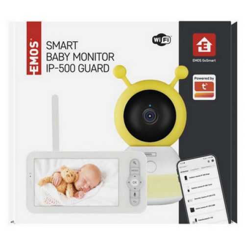 Otočná dětská chůvička EMOS GoSmart IP-500 GUARD s monitorem a wifi H4052 - Obrázek 2