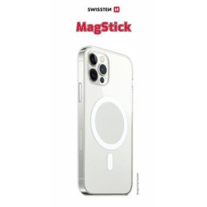 POUZDRO SWISSTEN CLEAR JELLY MagStick PRO APPLE IPHONE 13 PRO TRANSPARENTNÍ 33001701