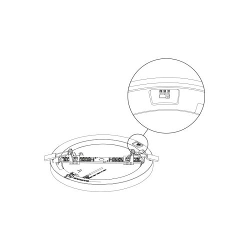 Podhledové/přisazené svítidlo Panlux ADAPT CCT 3000-4000-6000K 30W s pohybovým čidlem PN21400004 - Obrázek 2