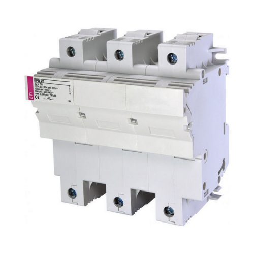 Pojistkový odpínač ETI EFD 22 3P 100A pro válcové pojistky 22x58 002570004
