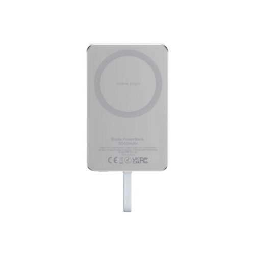Powerbanka Mobile Origin Blade PowerBank 3 000mAh - stříbrná - Obrázek 2