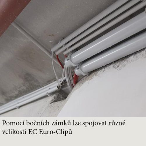 Příchytka pro trubky Schnabl Euro-Clip EC 40 HO 31200 (50ks) - Obrázek 2