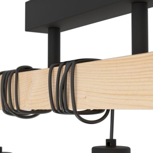 Přisazený lustr EGLO Townshend 3x60W E27 44074 - Obrázek 2