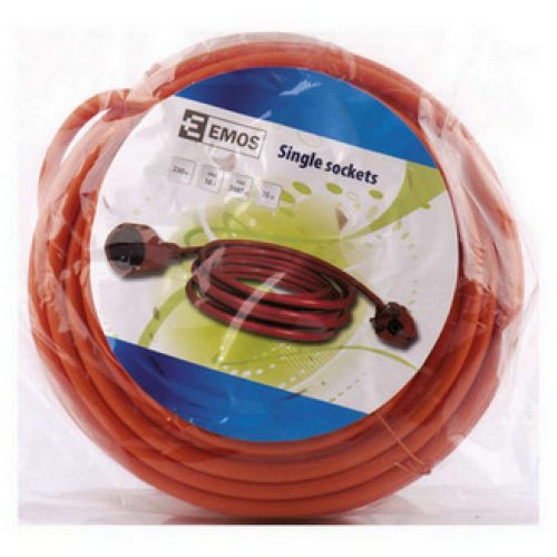 Prodlužovací kabel EMOS 25m/1zásuvka oranžová P01125 1901012500 - Obrázek 2