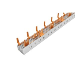 Propojovací lišta Eleman G/S-L1+N-L2+N-L3+N-1000/16P pro jističe s N polem 0